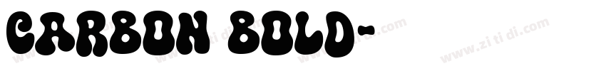 Carbon Bold字体转换